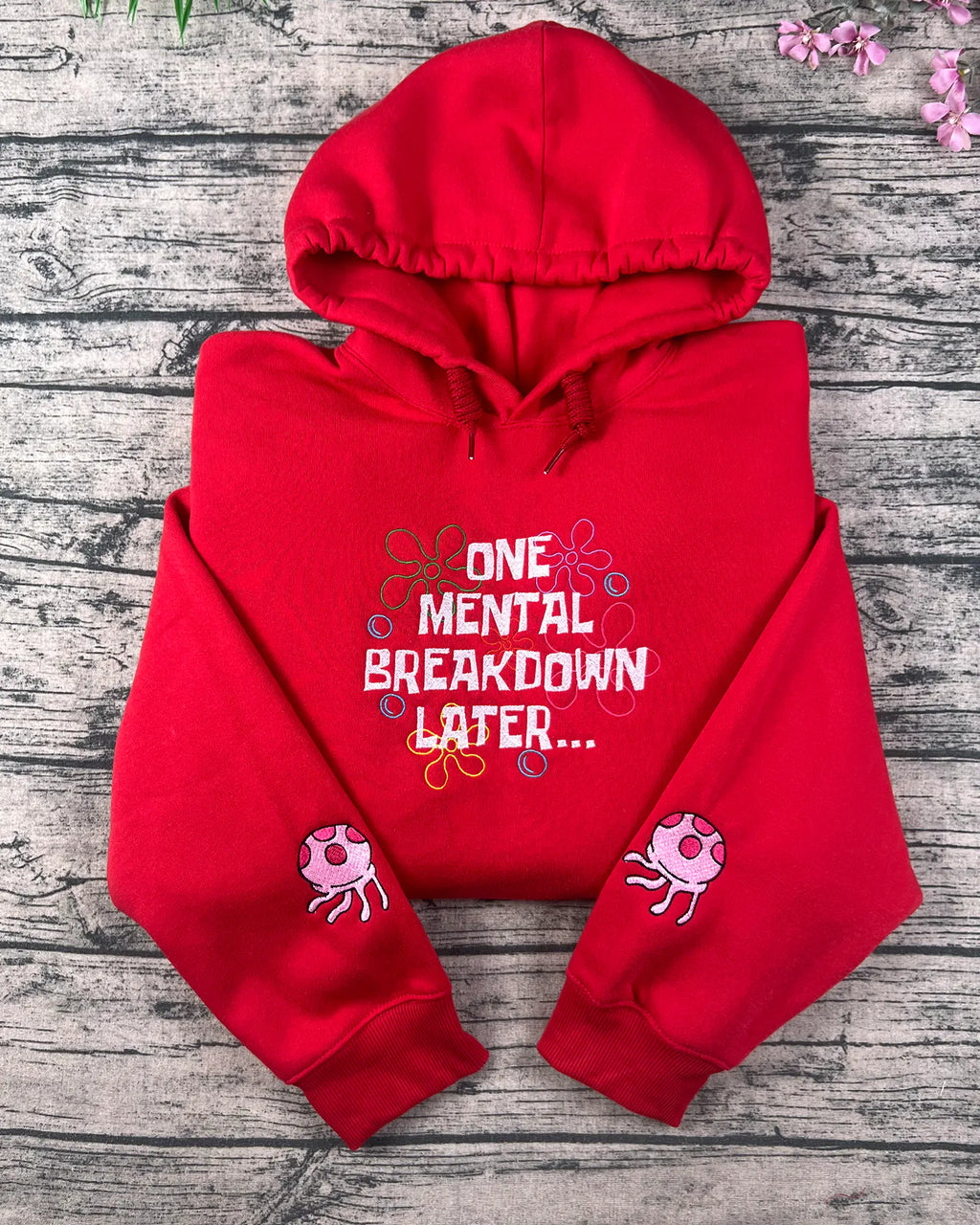 One Mental Breakdown Later embroidered sweatshirt Y2K unisex crewneck aesthetic hoodie gift for her