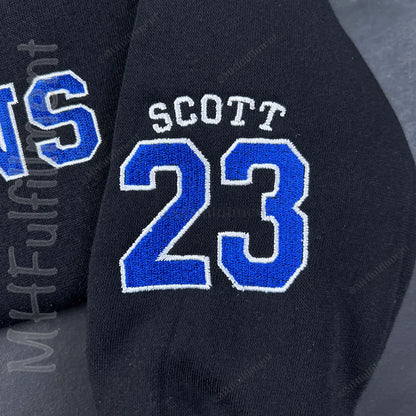 Unisex One Tree Hill hoodie on model