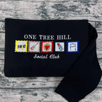 Tree Hill Ravens Embroidered Sweatshirt
