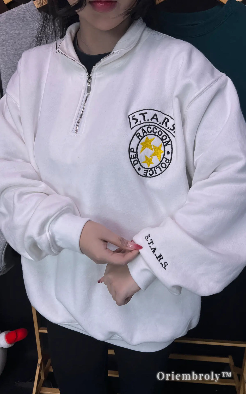 Oriembroly Resident Evil embroidered apparel collection
