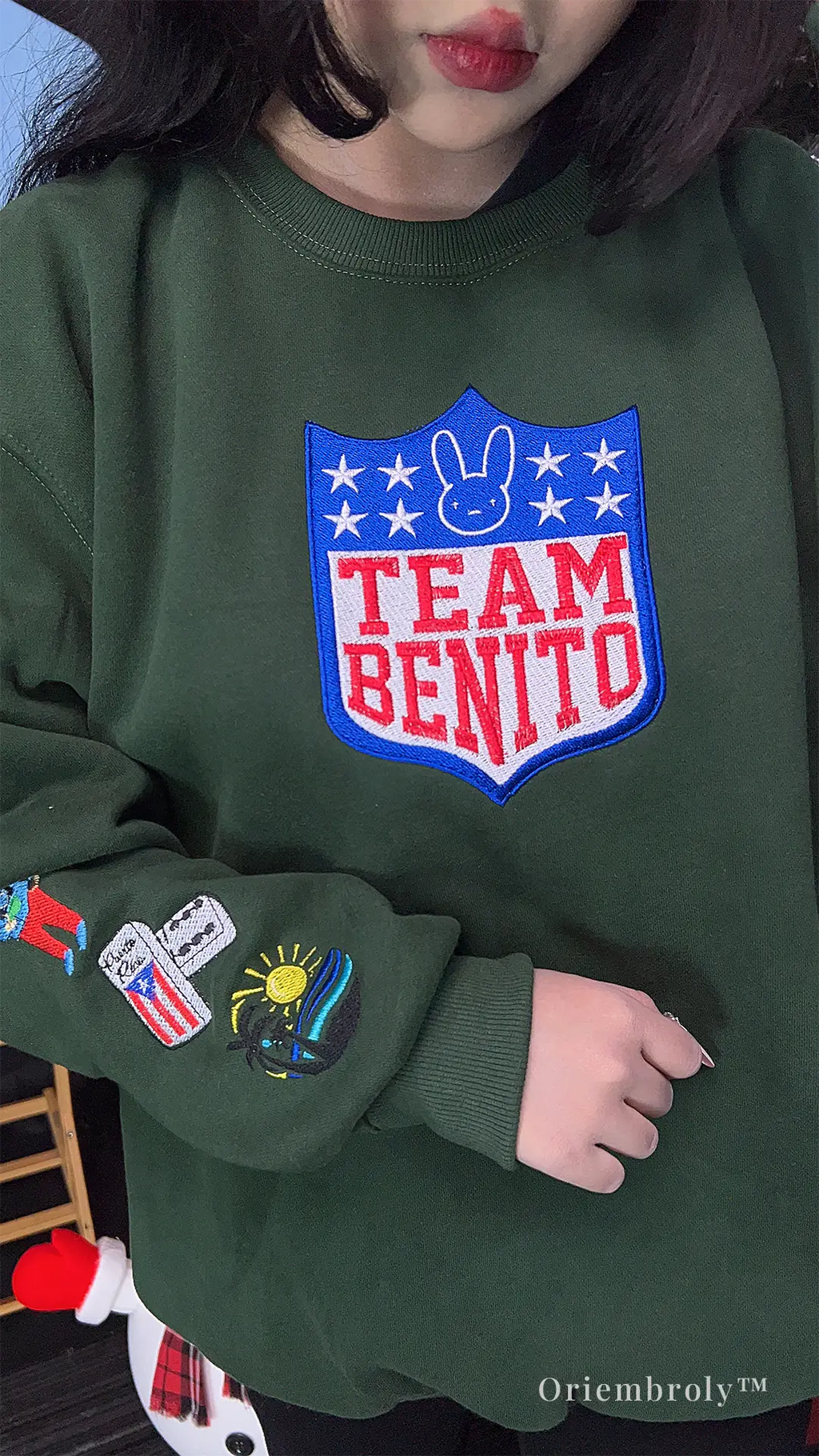 Forest Green Team Benito Football Sweatshirt