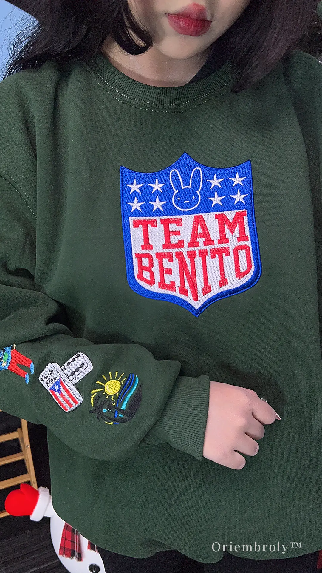 Forest Green Team Benito Football Sweatshirt