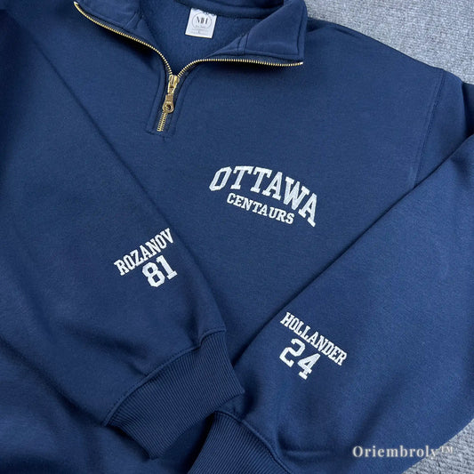 Ottawa Centaurs embroidered sweatshirt vintage hockey design