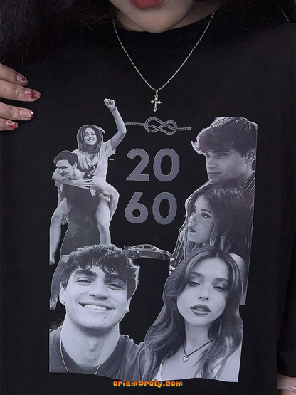 Romantic embroidered hoodie inspired by Spanish film