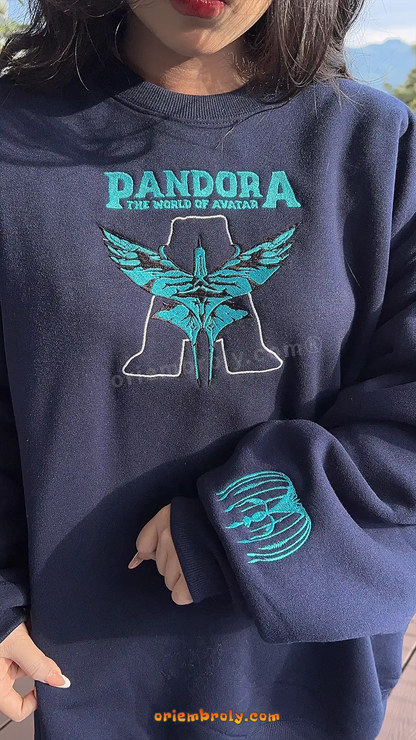 Pandora Ikran embroidered sweatshirt gift for fans
