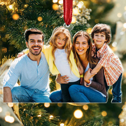 Personalized acrylic ornament from your own uploaded image