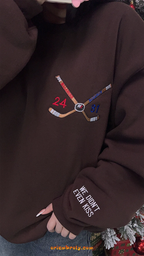 We Didn’t Even Kiss sleeve embroidery detail