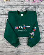 Personalized Puerto Rico hoodie sweatshirt unique island design