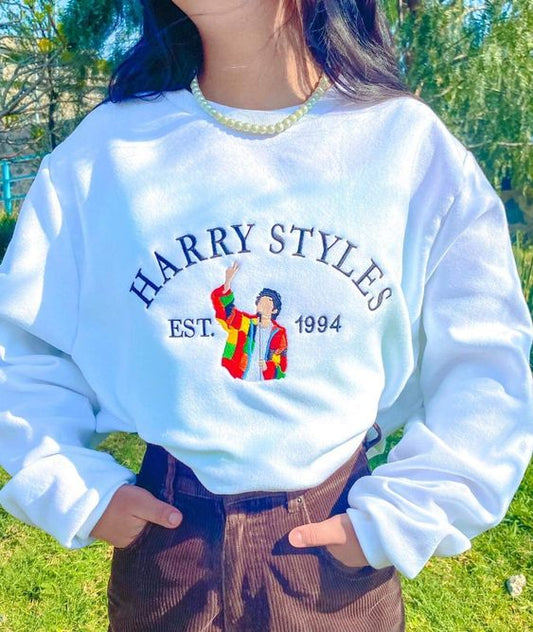 Harry's House Embroidery Crewneck Sweatshirt