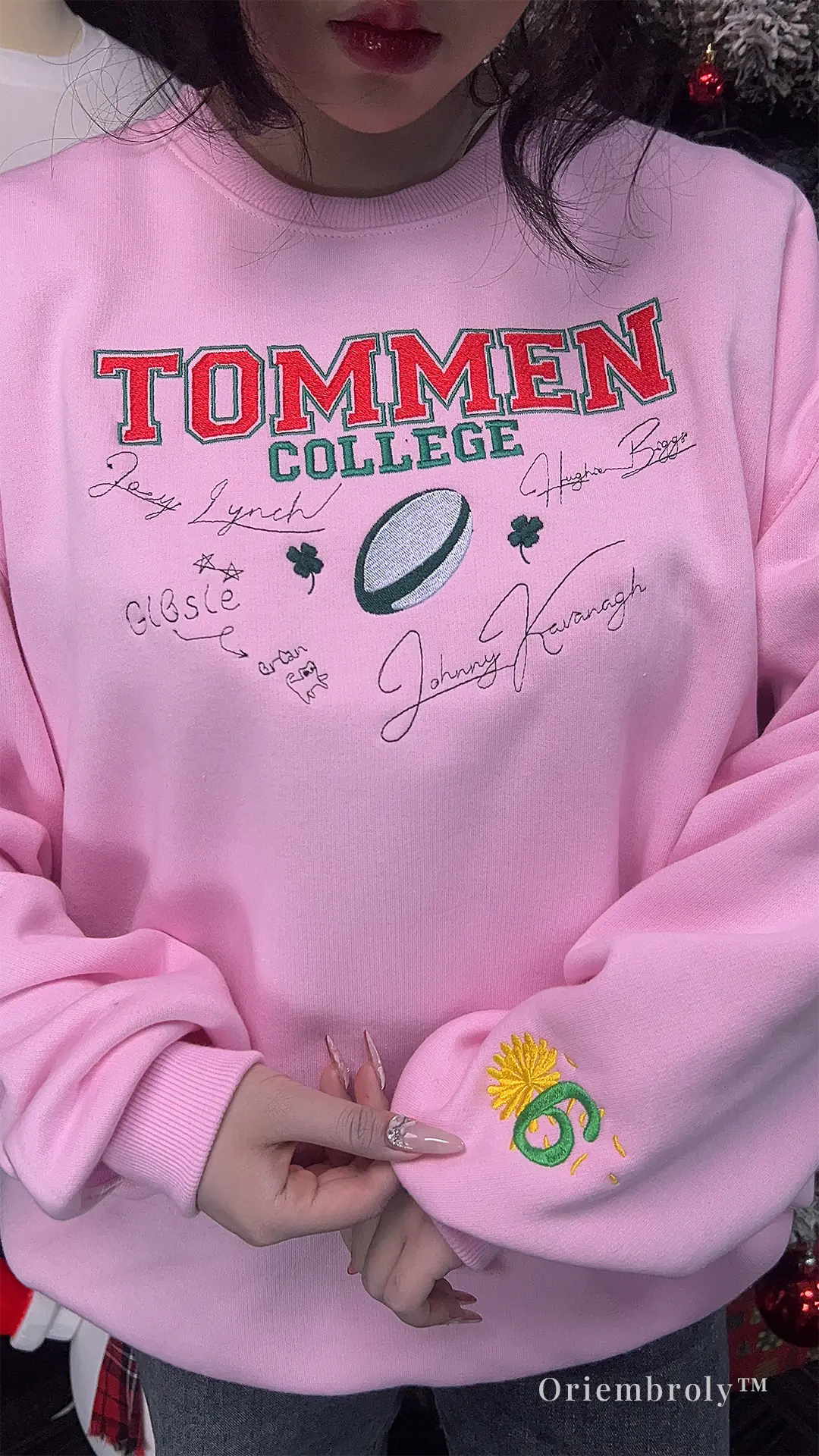 Boys of Tommen fan embroidered sweatshirt