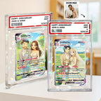 Personalized Valentine Pokémon card gift for her