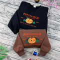 Embroidered Pottsfield Harvest Festival pumpkin sweatshirt – Over The Garden Wall Halloween shirt, spooky fall gothic skeleton tee