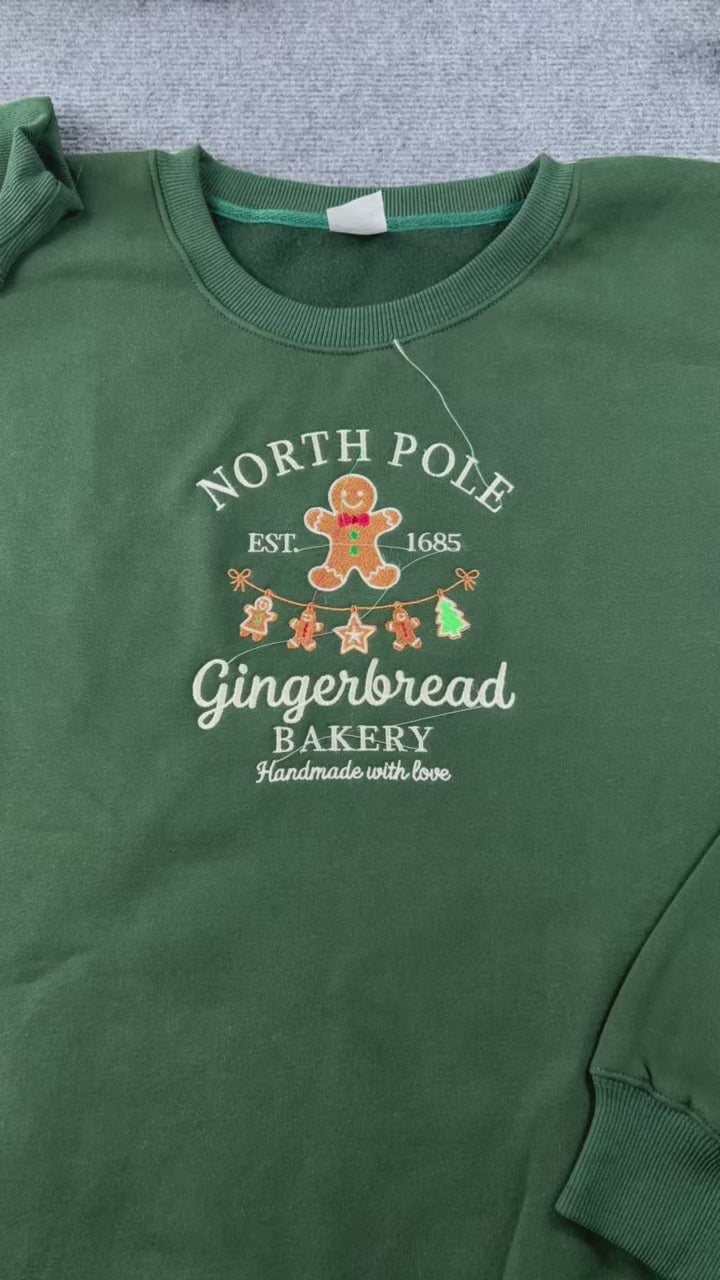 North Pole Gingerbread Bakery - Handmade with love