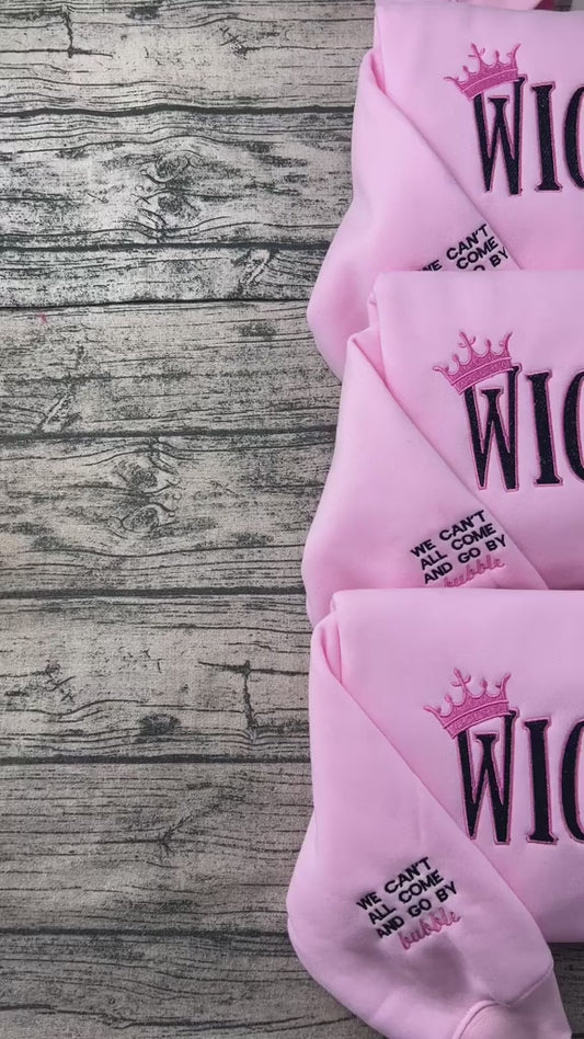 Magical Friendship Embroidered Sweatshirt – Cozy Theater Fan Apparel