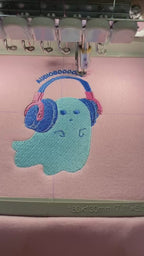 Matching audiobook ghost sweatshirt and hoodie