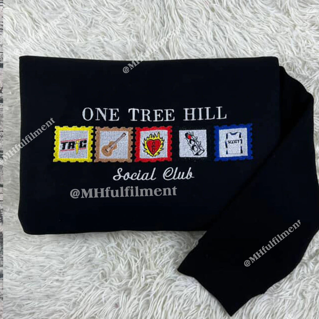Embroidered One Tree Hill sweatshirt