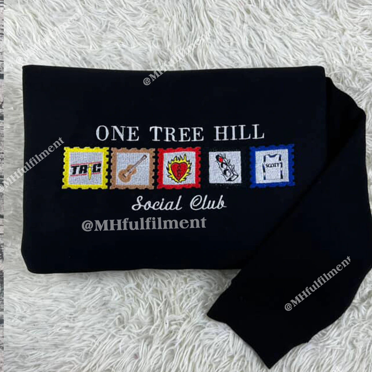 Embroidered One Tree Hill sweatshirt