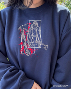 RE4 Leon crewneck sweatshirt survival horror embroidery
