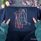 Resident Evil 4 sweatshirt Leon Kennedy design embroidered