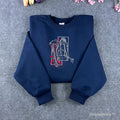Resident Evil Leon Kennedy embroidered sweatshirt RE4 crewneck