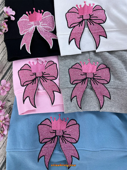Wicked embroidered hoodie Defying Gravity design