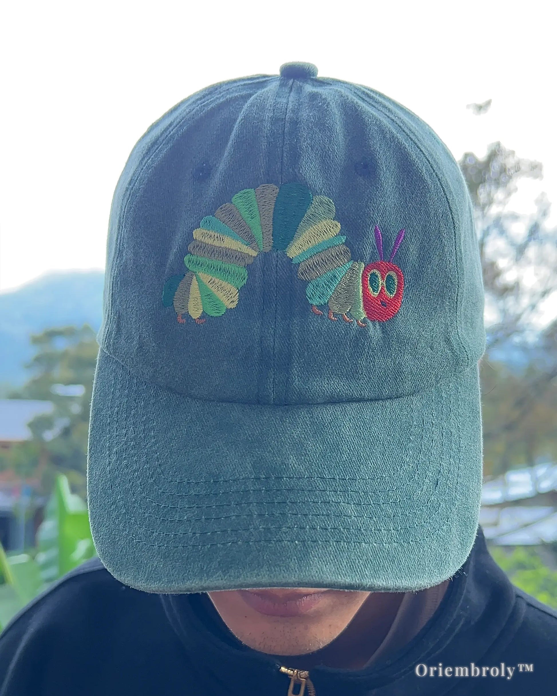 satire statement hat Eat The Rich embroidered cap