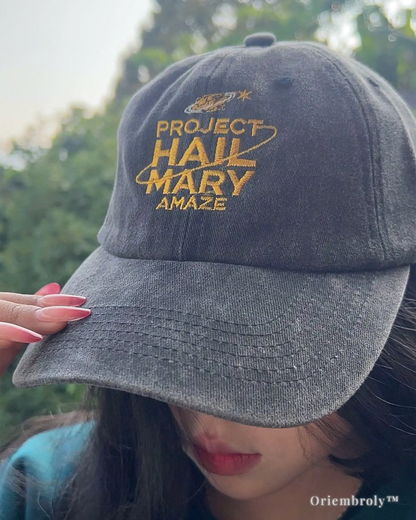 sci fi book hat embroidered quote baseball cap