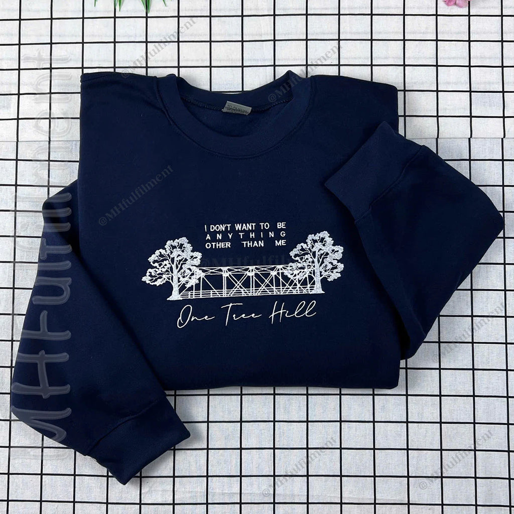 Embroidered Scott 23 TV show fan crewneck