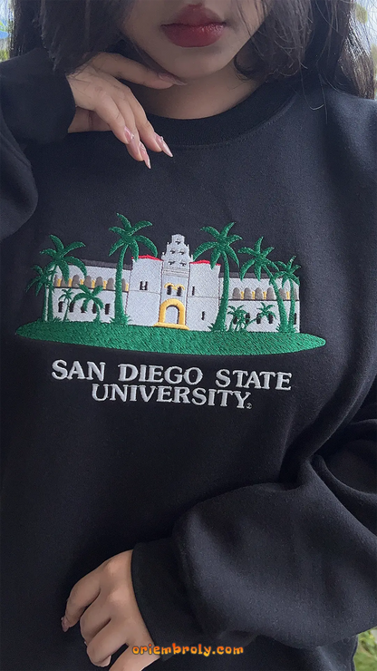 Unisex SDSU crewneck sweatshirt