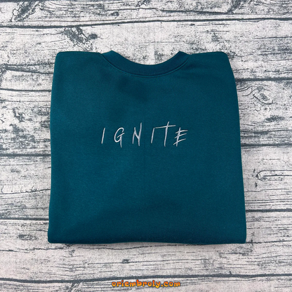 Aaron Warner hoodie with Sector 45 CCR uniform embroidery