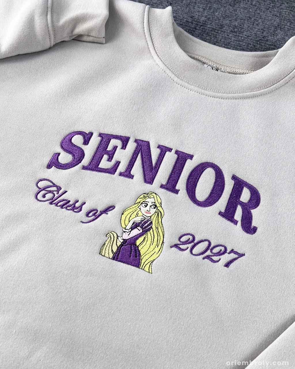 Senior varsity embroidered sweatshirt for Class of 2026
