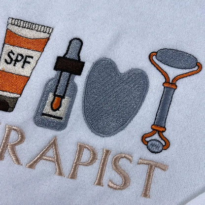 Licensed spa professional embroidered sweatshirt