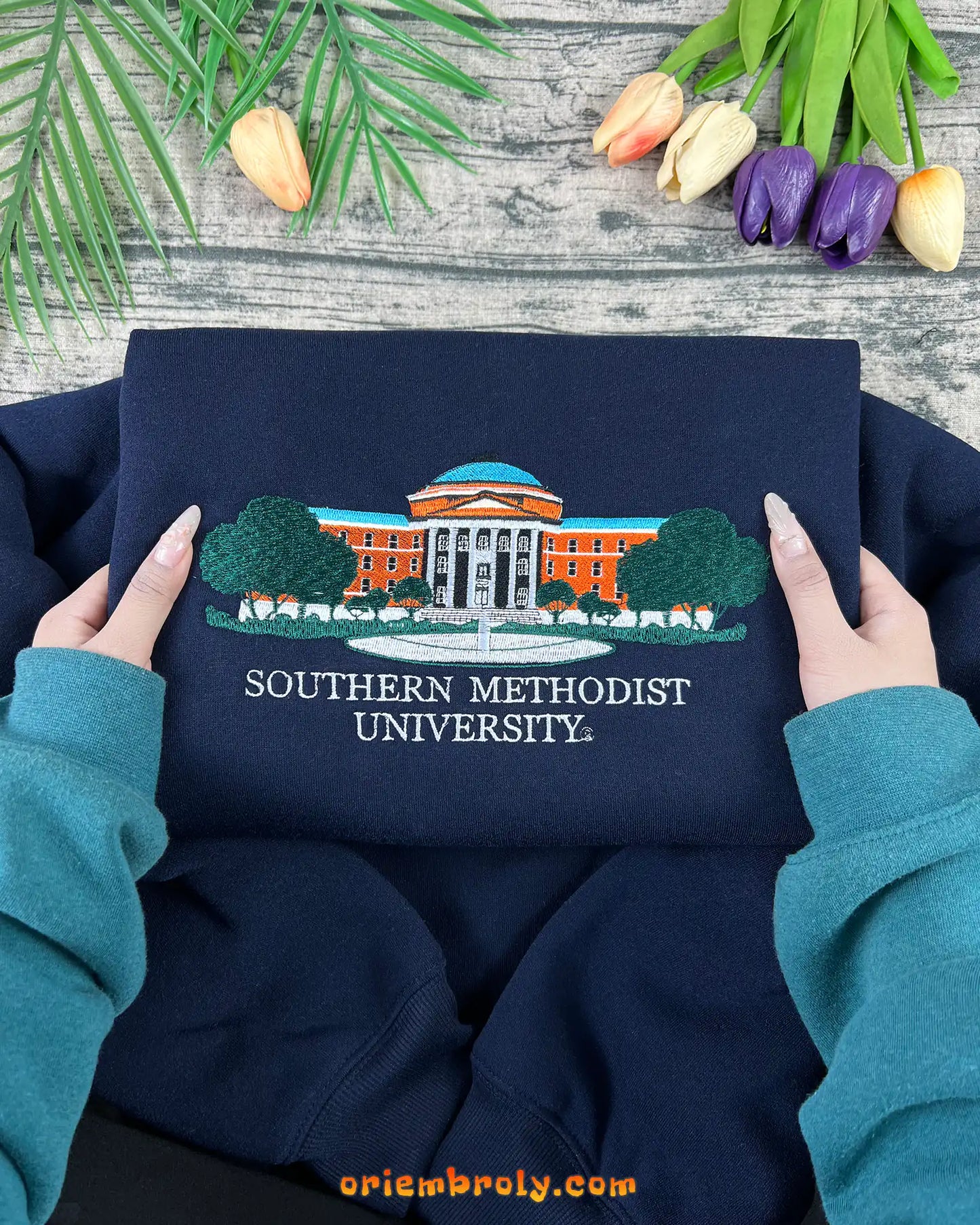 Southern Methodist University Dallas Hall sweatshirt