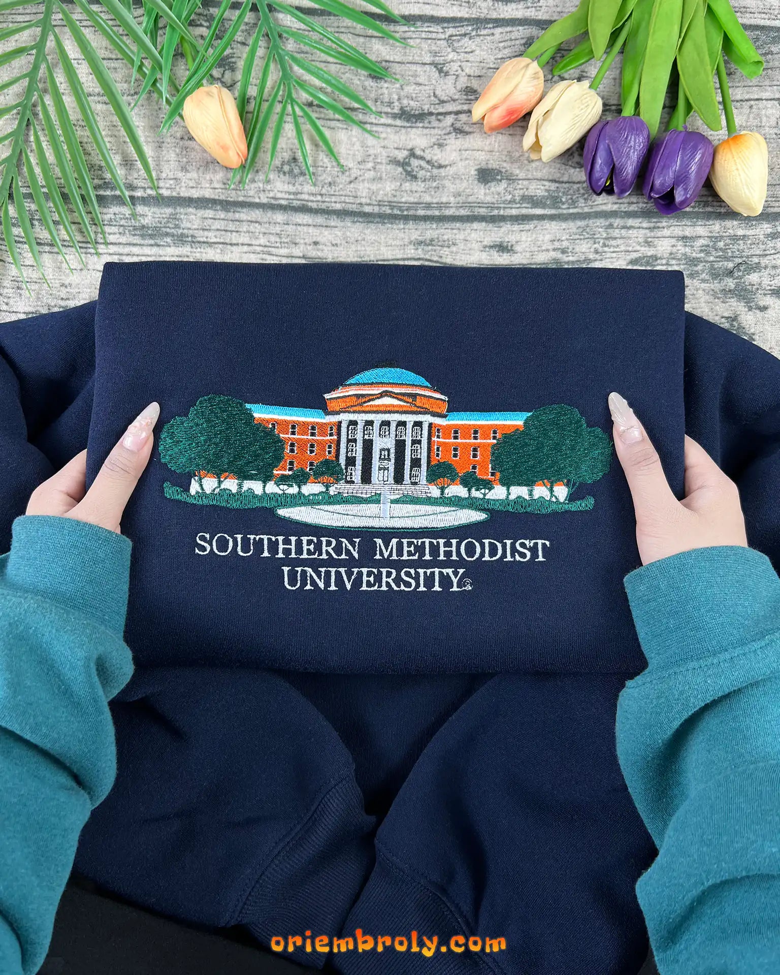 Southern Methodist University Dallas Hall sweatshirt