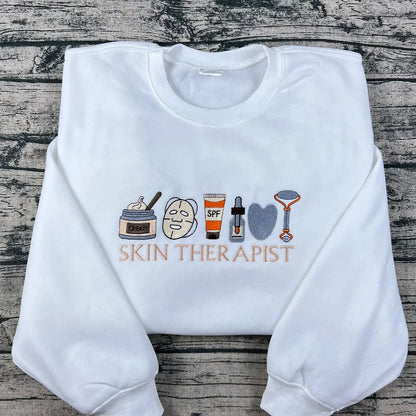 Skin therapist sweatshirt for licensed esthetician
