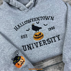 Halloweentown-inspired cozy fall crewneck