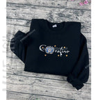 Aesthetic Coraline crewneck sweater, perfect for Halloween