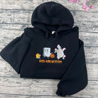 Spooky Sponge embroidered crewneck aesthetic Halloween sweatshirt for fall outfits