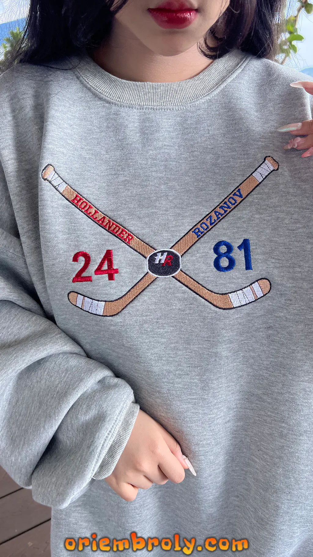 Unisex Hollander Rozanov hockey crewneck