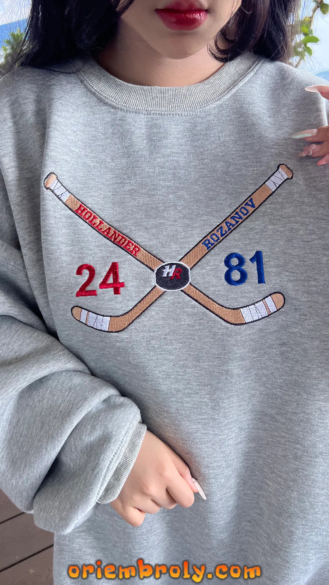 Unisex Hollander Rozanov hockey crewneck