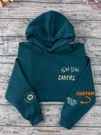 Supernatural Embroidered Sweatshirt – Dean, Sam, Castiel, Baby Car & Antipossession Symbol Hoodie – Fangirl Cosplay Jumper