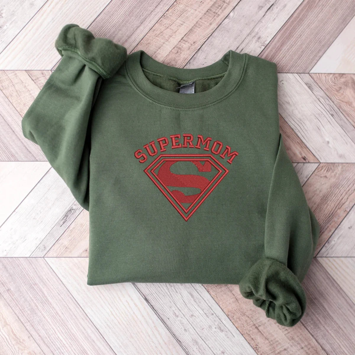 Supper Mom Embroidered