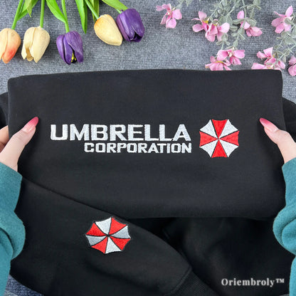 survival horror inspired embroidered hoodie streetwear style