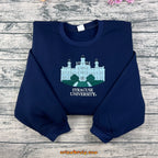 Syracuse University SU embroidered crewneck sweatshirt