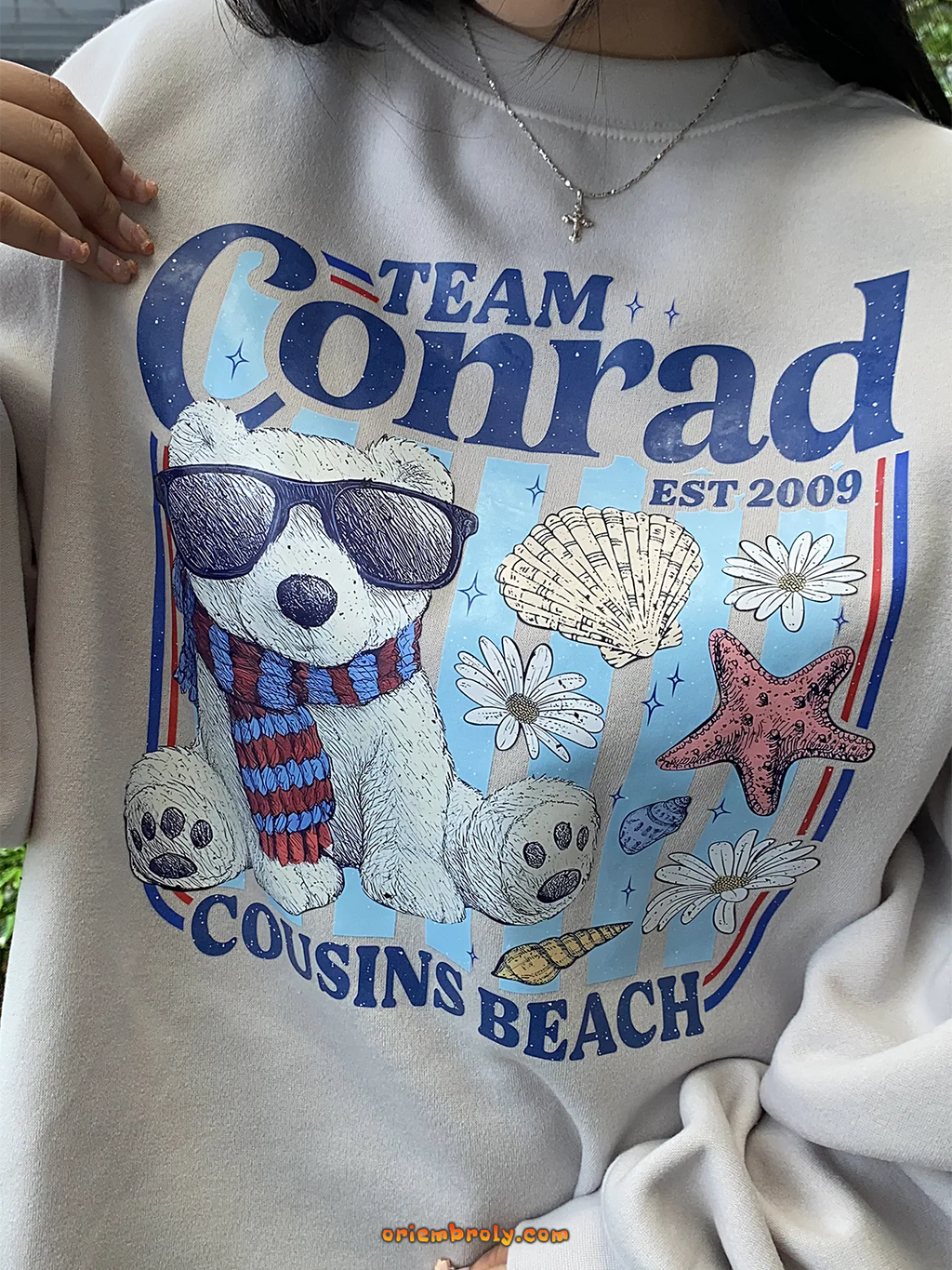 Team Conrad Shirt – Junior Mint Bear Tee, Cousins Beach T-Shirt, The Summer I Turned Pretty Fan Apparel