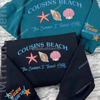 Team Jeremiah embroidered sweatshirt - Cousins Beach design