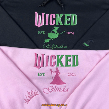 Team Glinda vs Team Elphaba hoodie