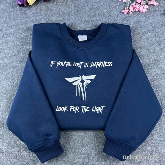 The Last of Us sweatshirt Firefly embroidered crewneck
