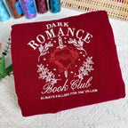 Fantasy bookish gift for readers - Throne of Glass Fireheart embroidered shirt, cozy and stylish.