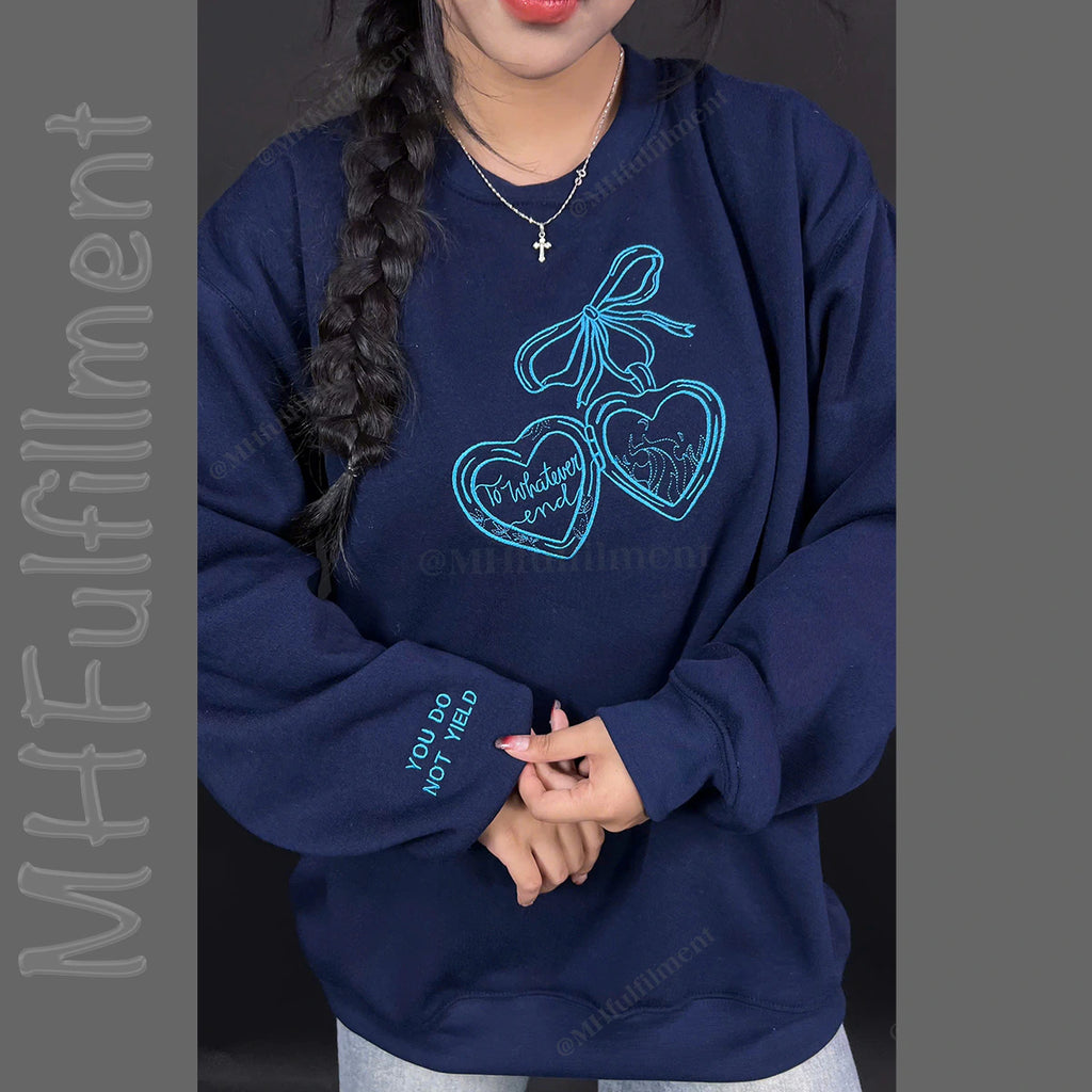 SJM fantasy book merch crewneck